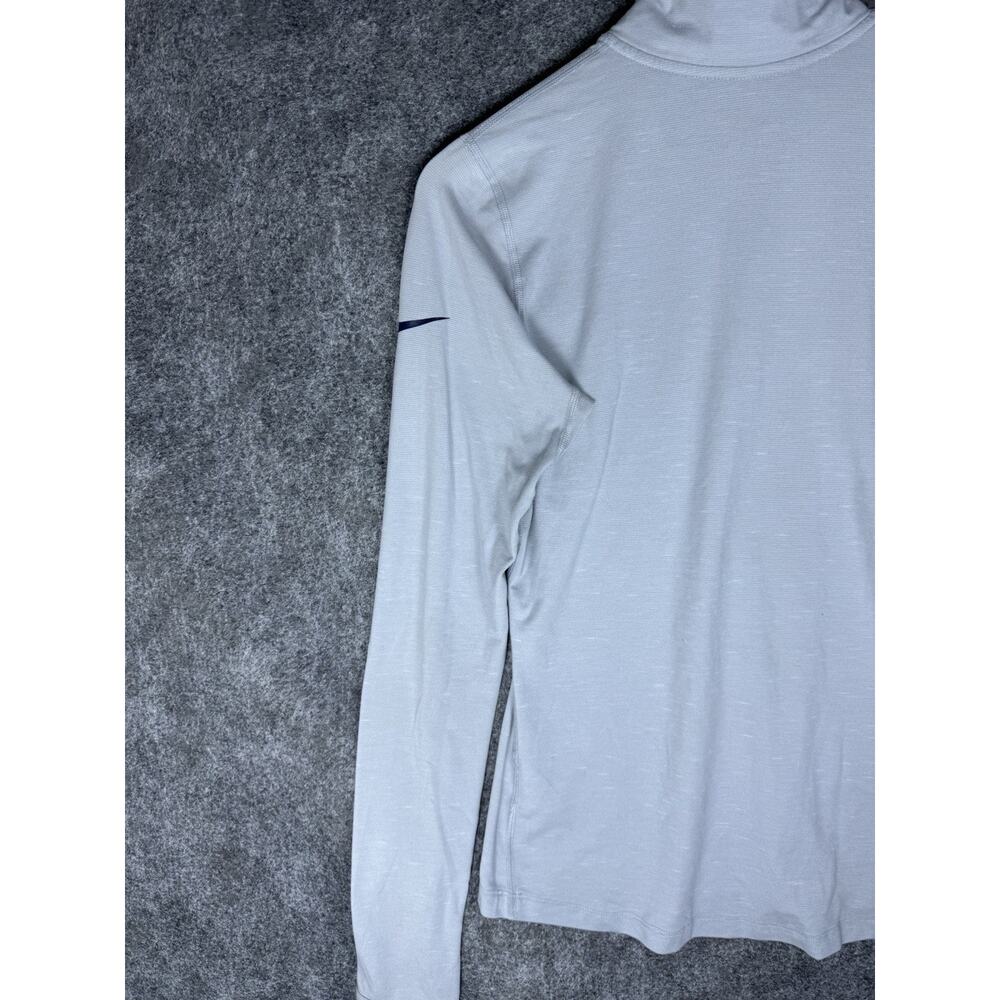Seattle Seahawks Sweater Men S Gray NFL Football Nike Dri-FIT 1/4 Zip Pullover - Picture 11 of 12